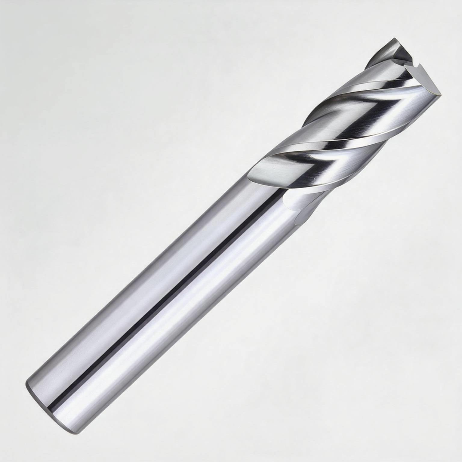 HEU-2FRR 2-flute flat end mill, solid carbide