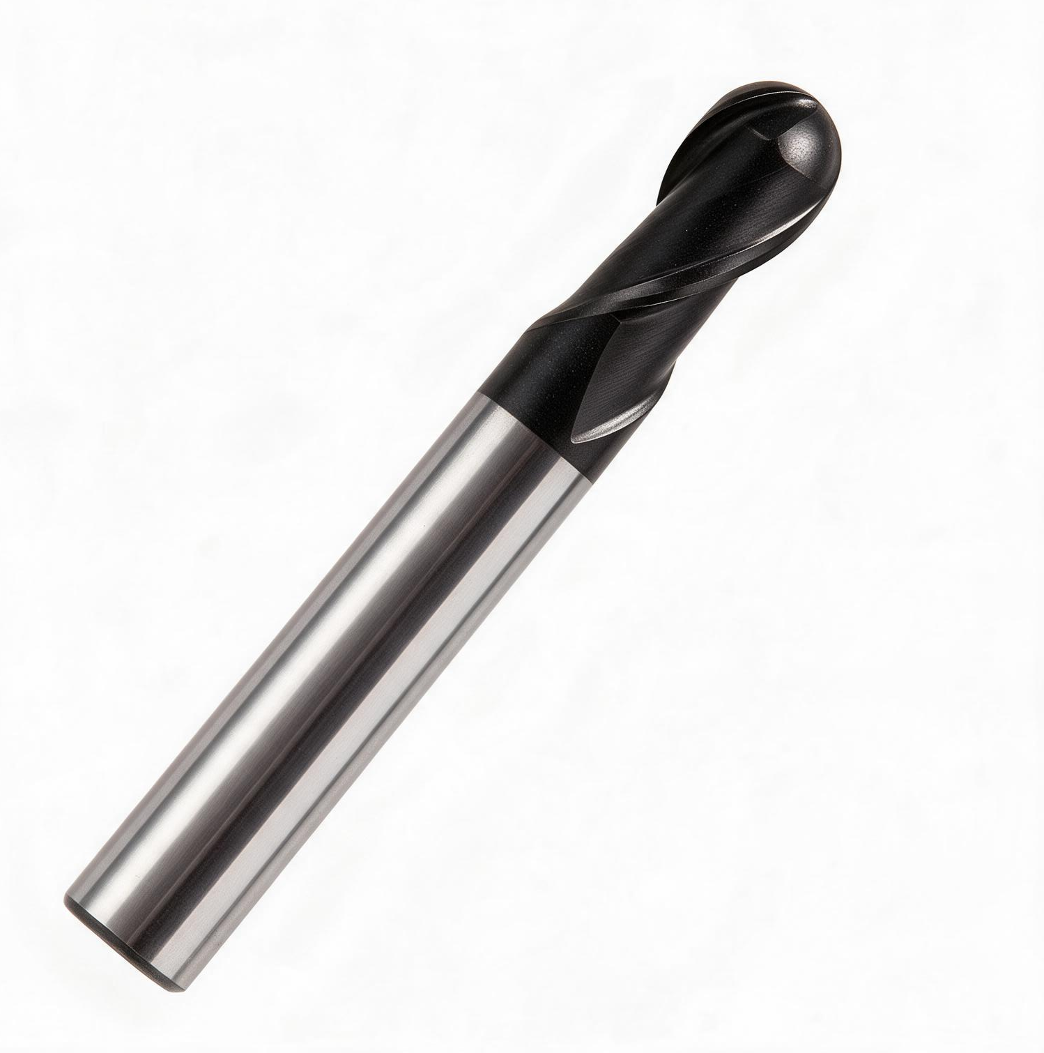 ME-2BRR 2-flute ballnose end mill, solid carbide