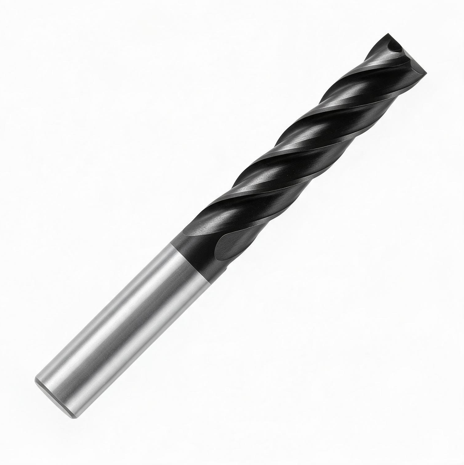 ME-2FLR 2-flute long flute length flat end mill, solid carbide